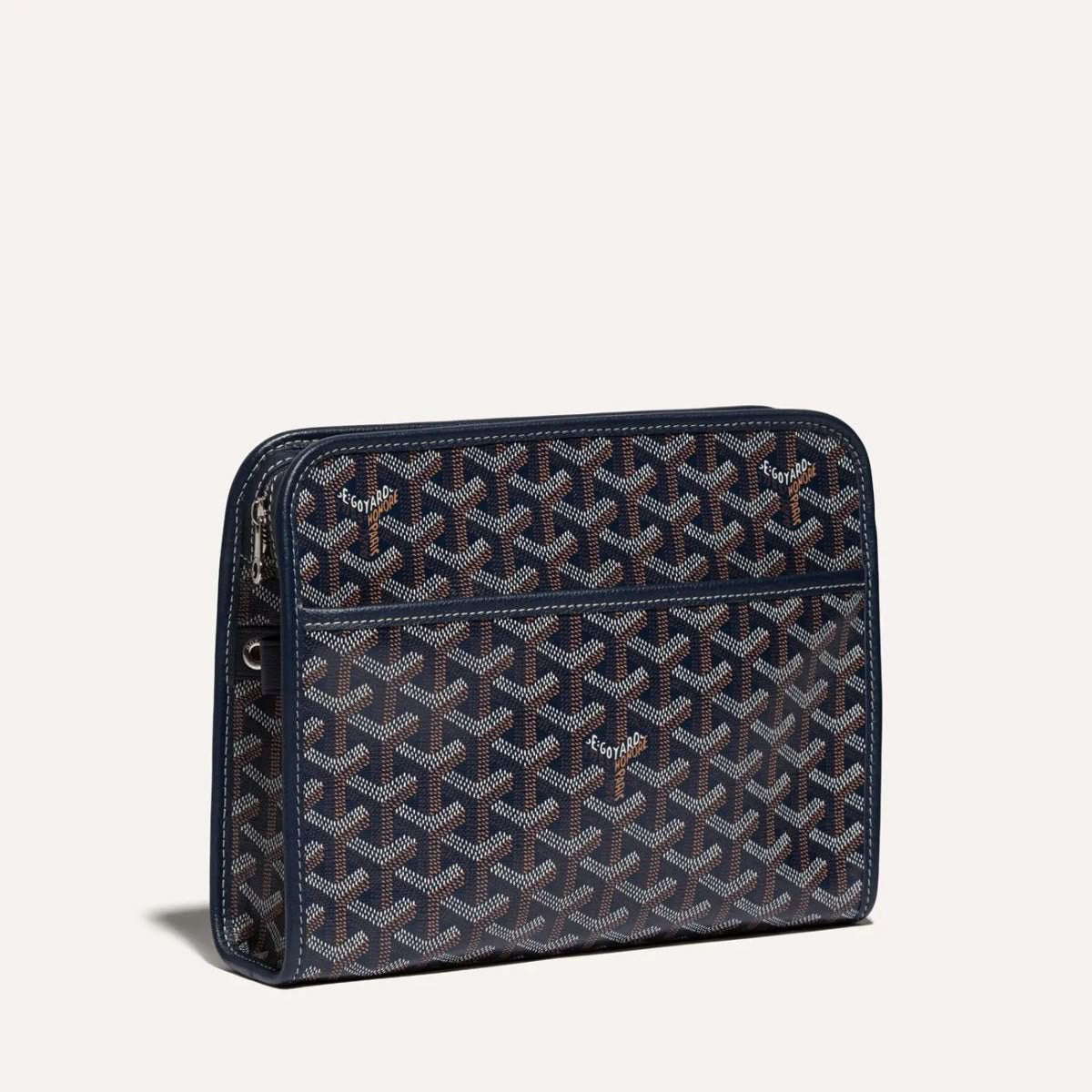 Navy Blue Goyard Jouvence MM Toiletry Bag (15-20 Days Delivery Time)