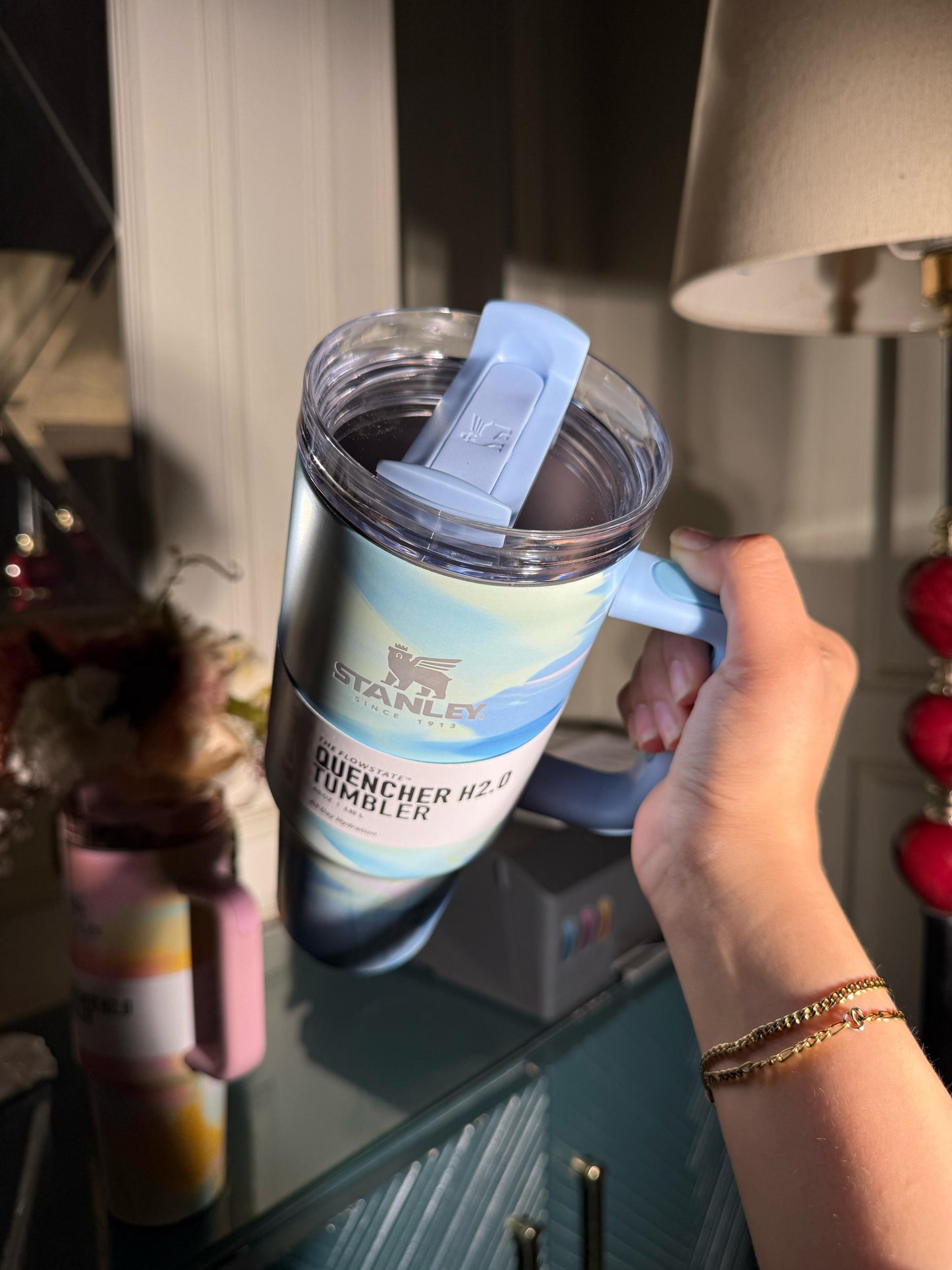 Blue candy Stanley 40oz (IMMEDIATE DELIVERY AVAILABLE)