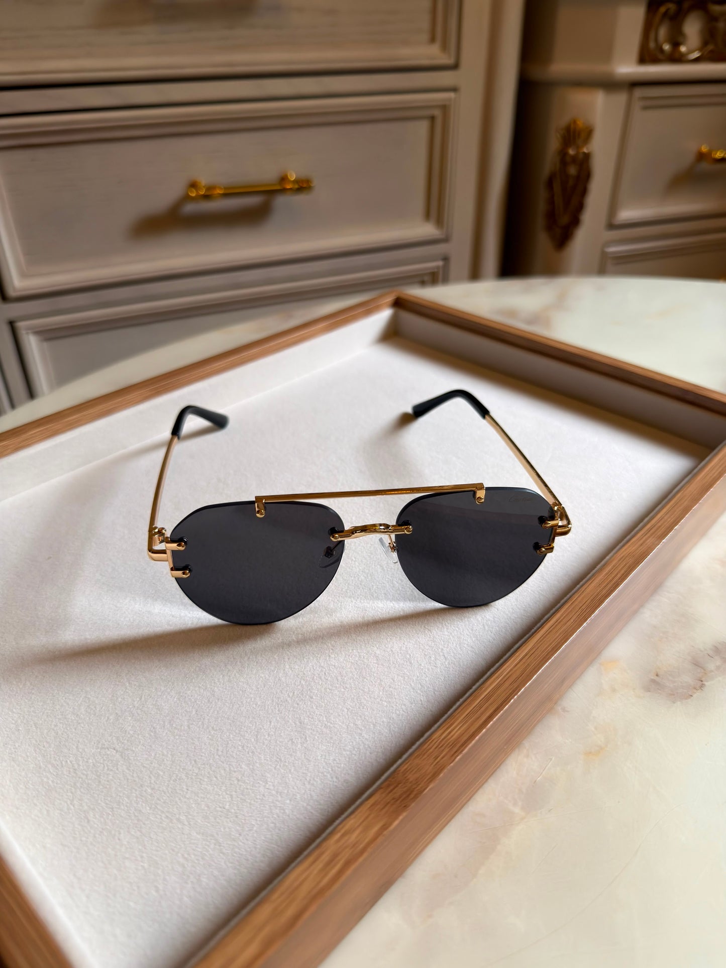 Chanel Black Glasses