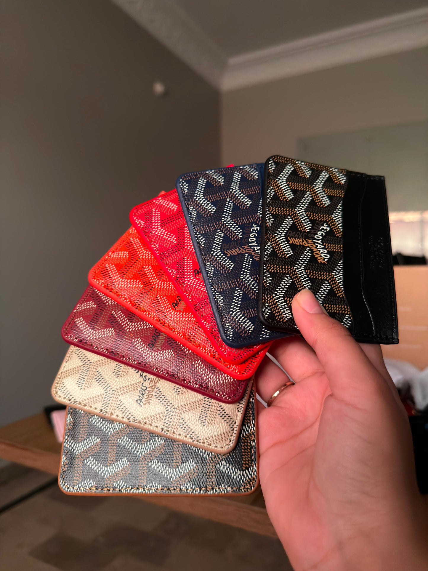 Goyards Saint-Sulpice Card Wallet