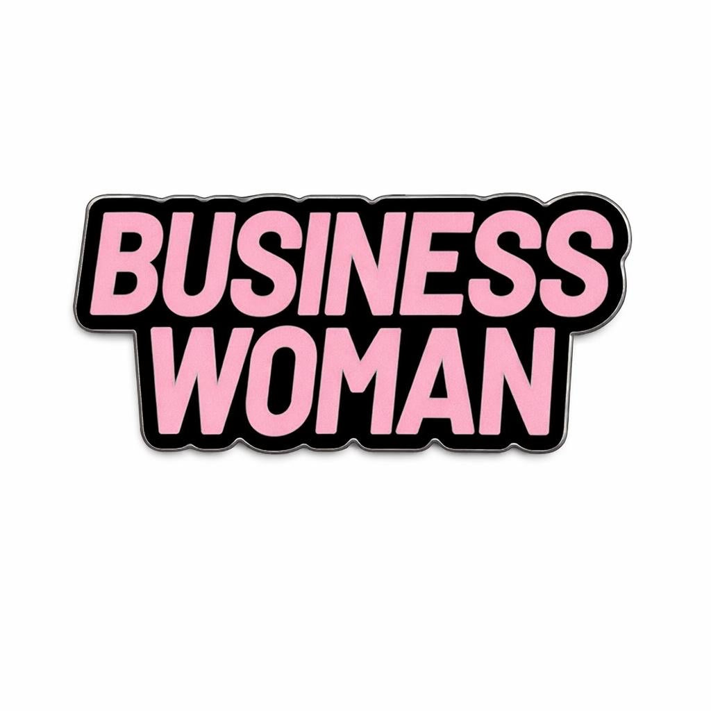 Business Women – Metal Phone Charm Sticker