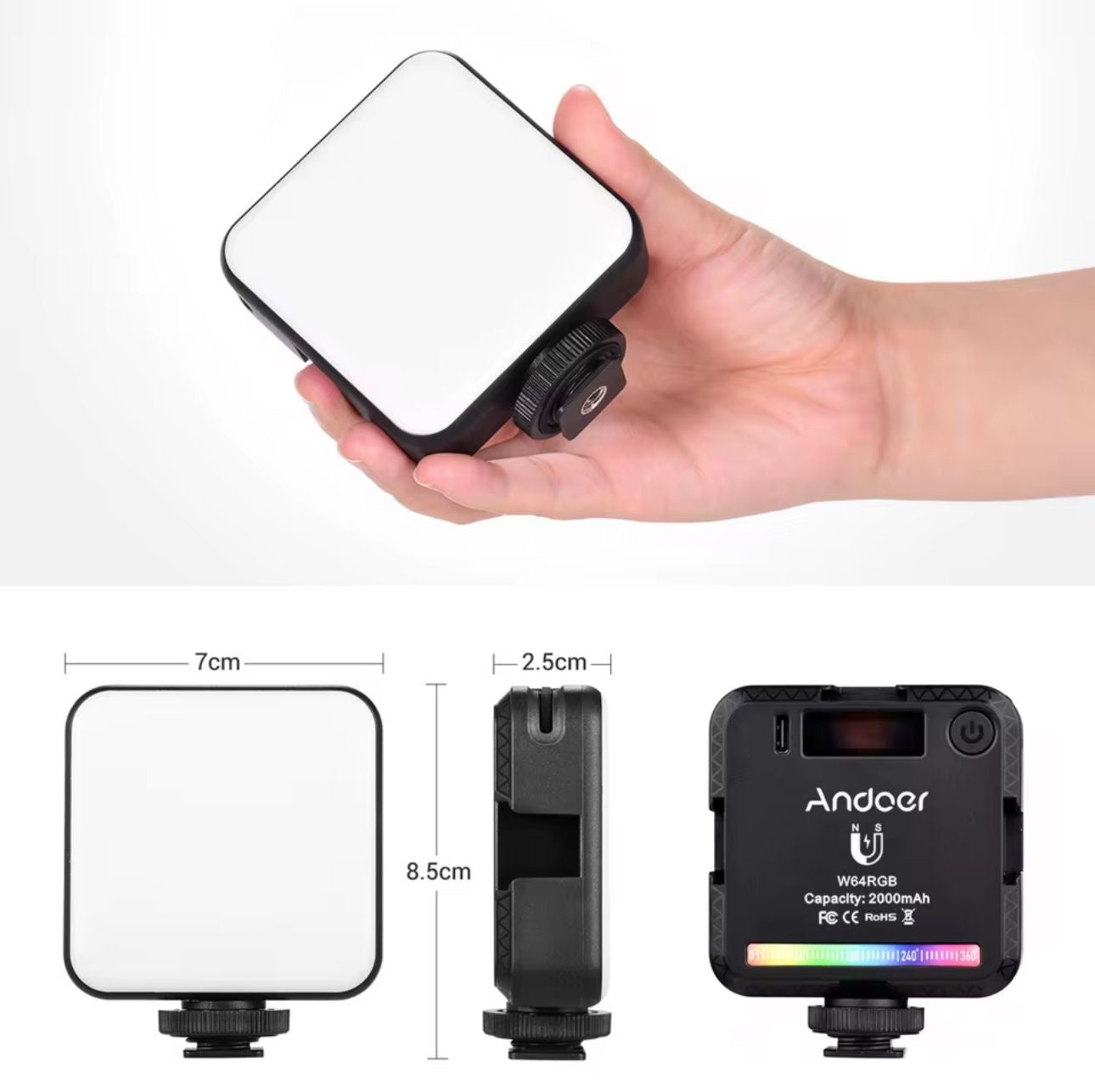 Mini Colored led portable light