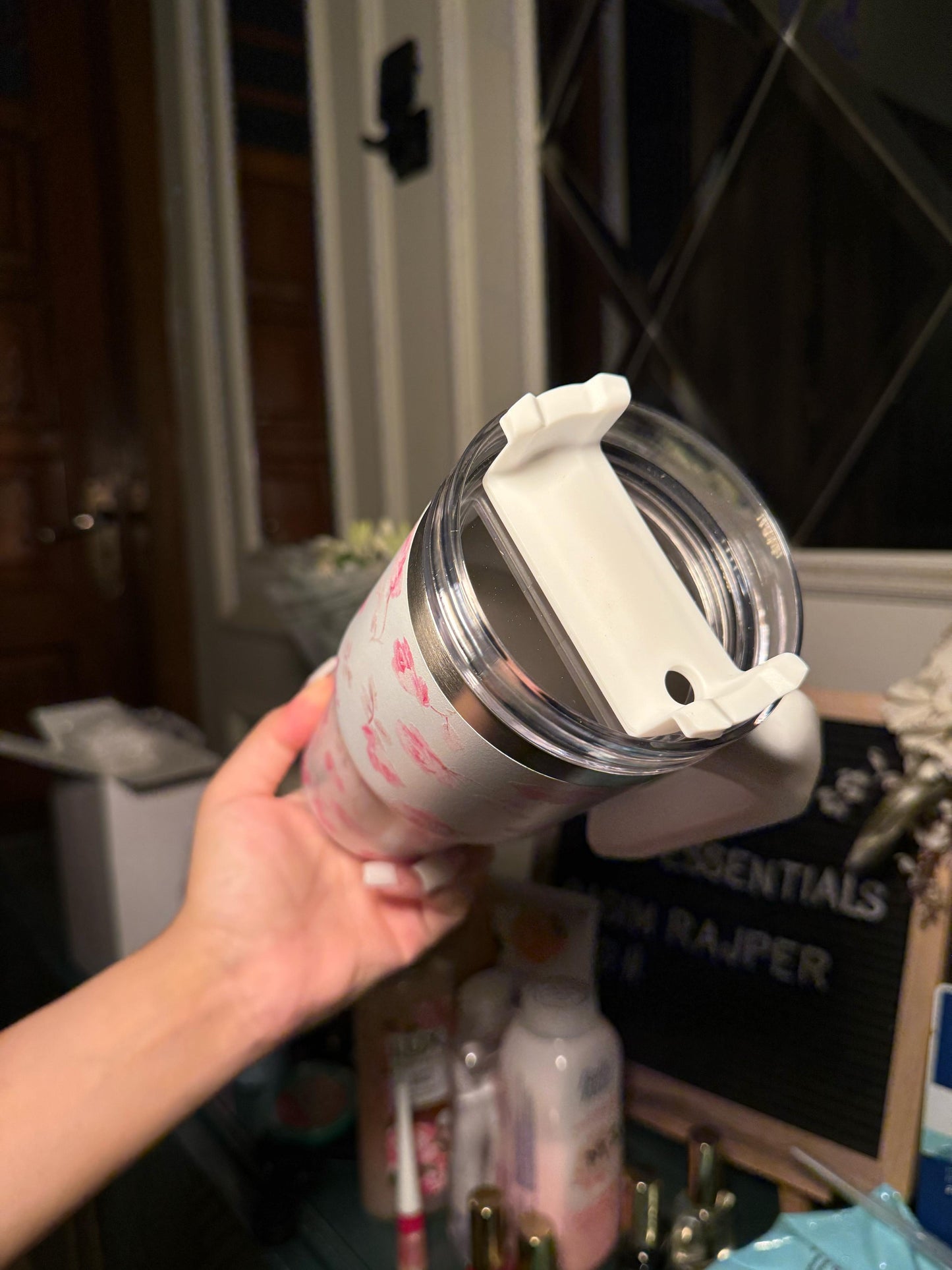 Rosé Charm Mini Stanley Tumbler 20oz (IMMEDIATE DELIVERY AVAILABLE)