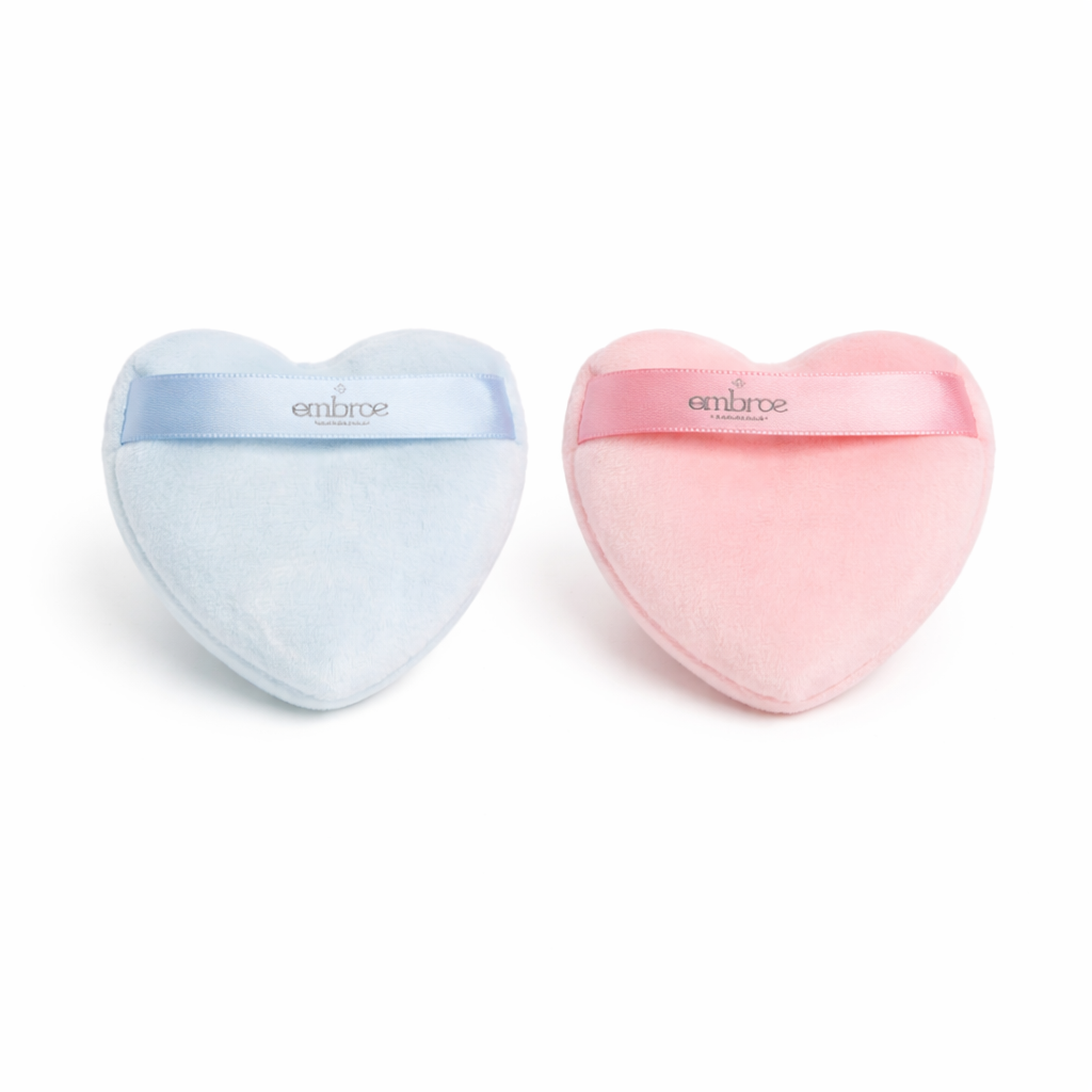 Heart Powder puff