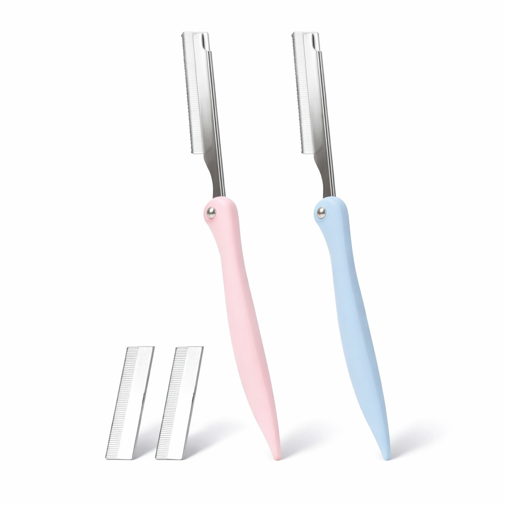 Professional 4 pc blade facial razors