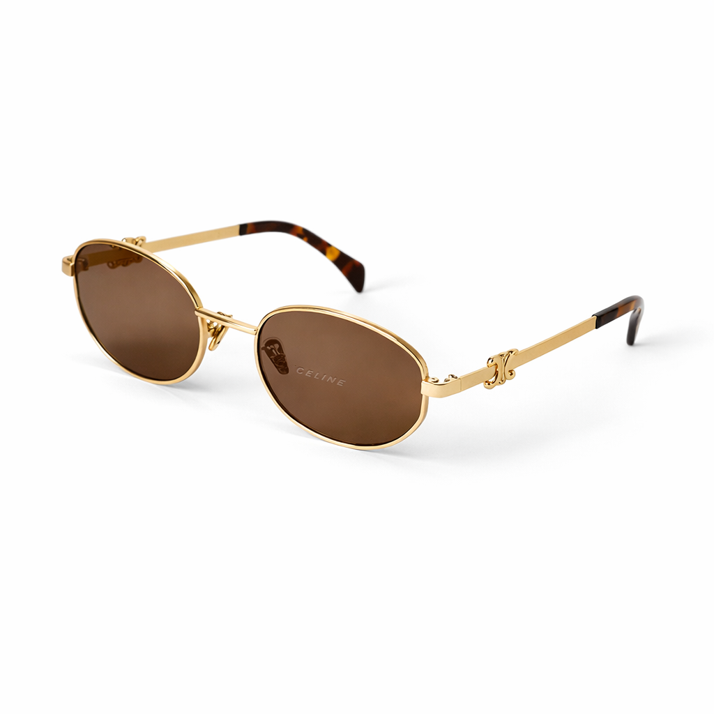 Celine with logo glasses
