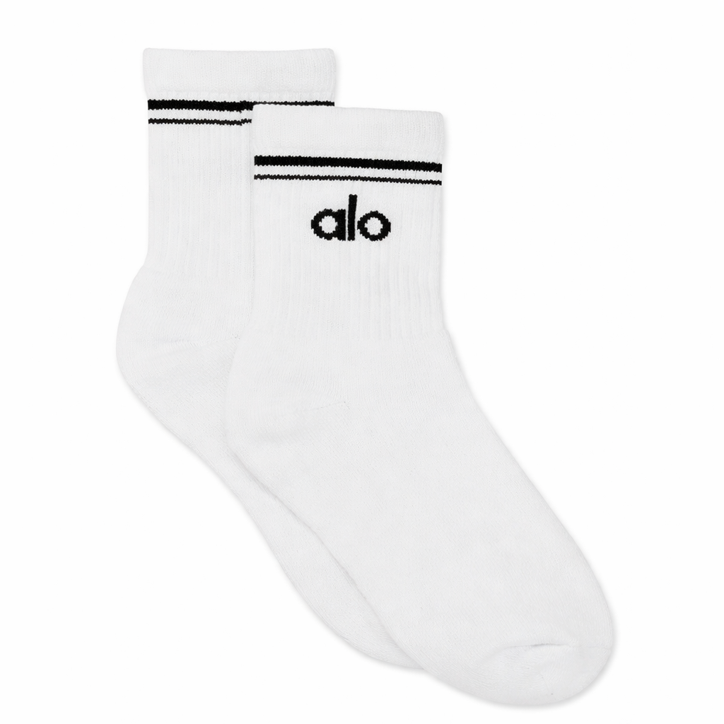 Alo white Medium Socks