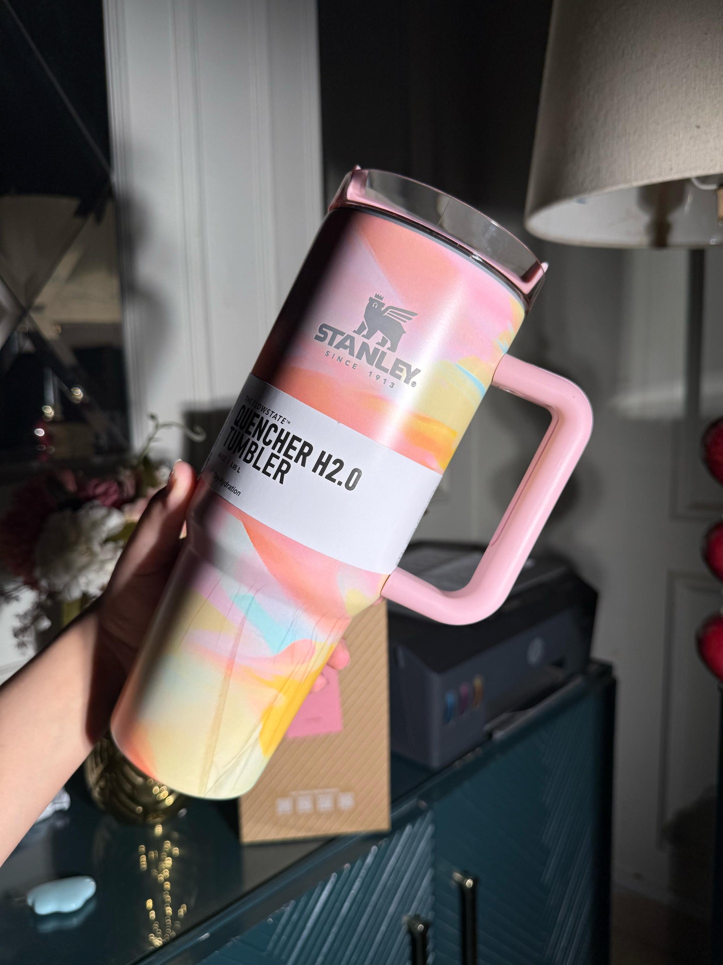 Pink candy Stanley 40oz (IMMEDIATE DELIVERY AVAILABLE)