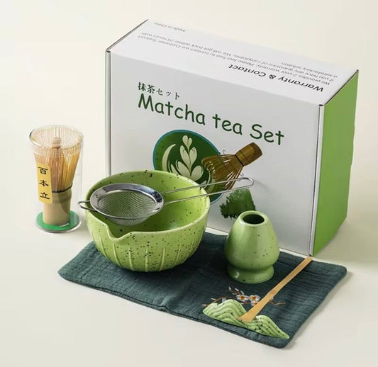 Green Matcha Tea Set (IMMEDIATE DELIVERY AVAILABLE)