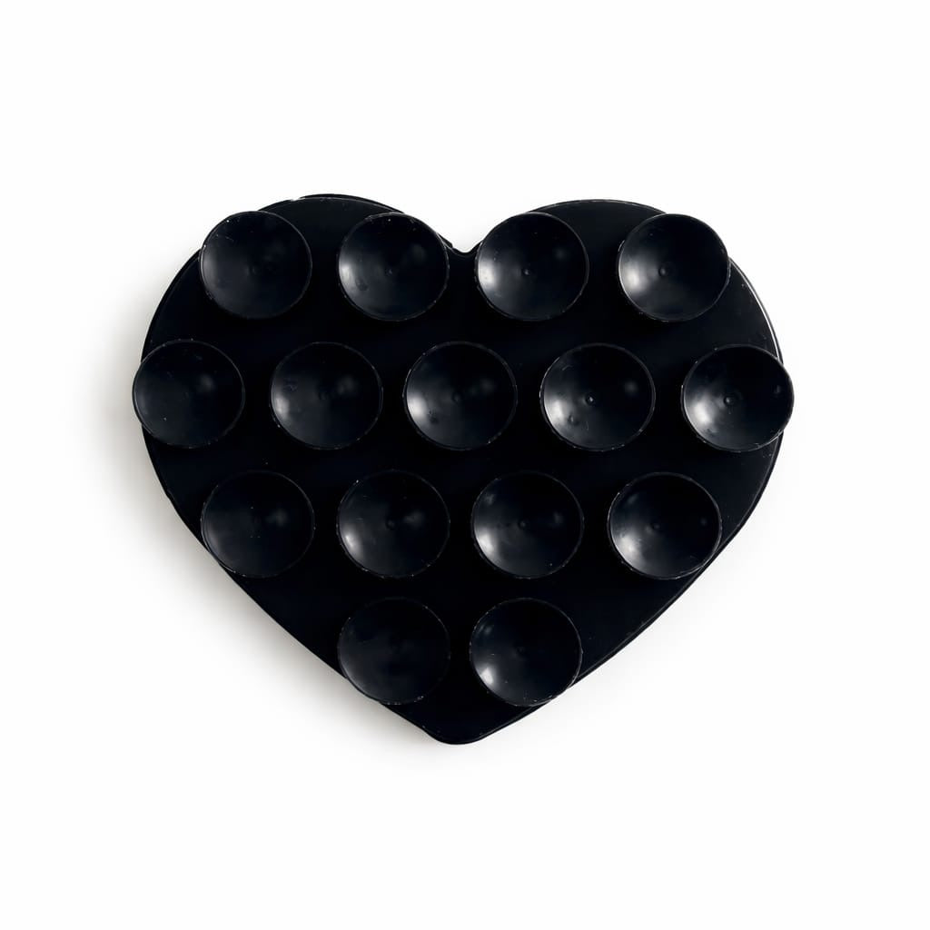 Single side heart grippy