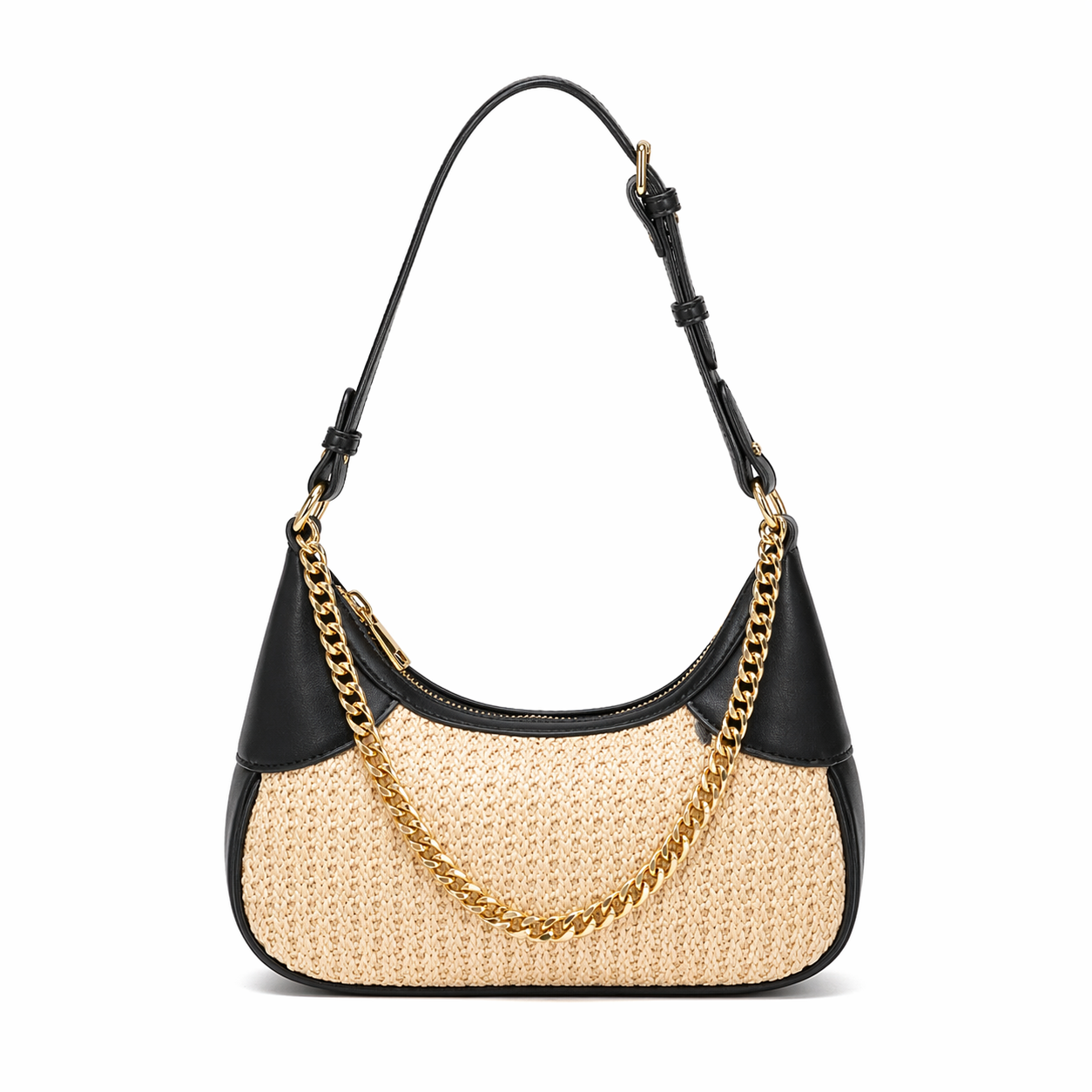 Canva Catena Black shoulder Bag