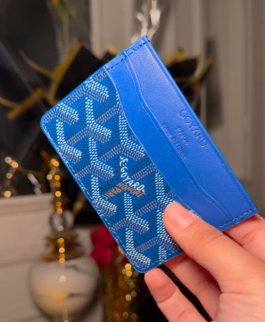 blue go yard card holder with box (in stock)