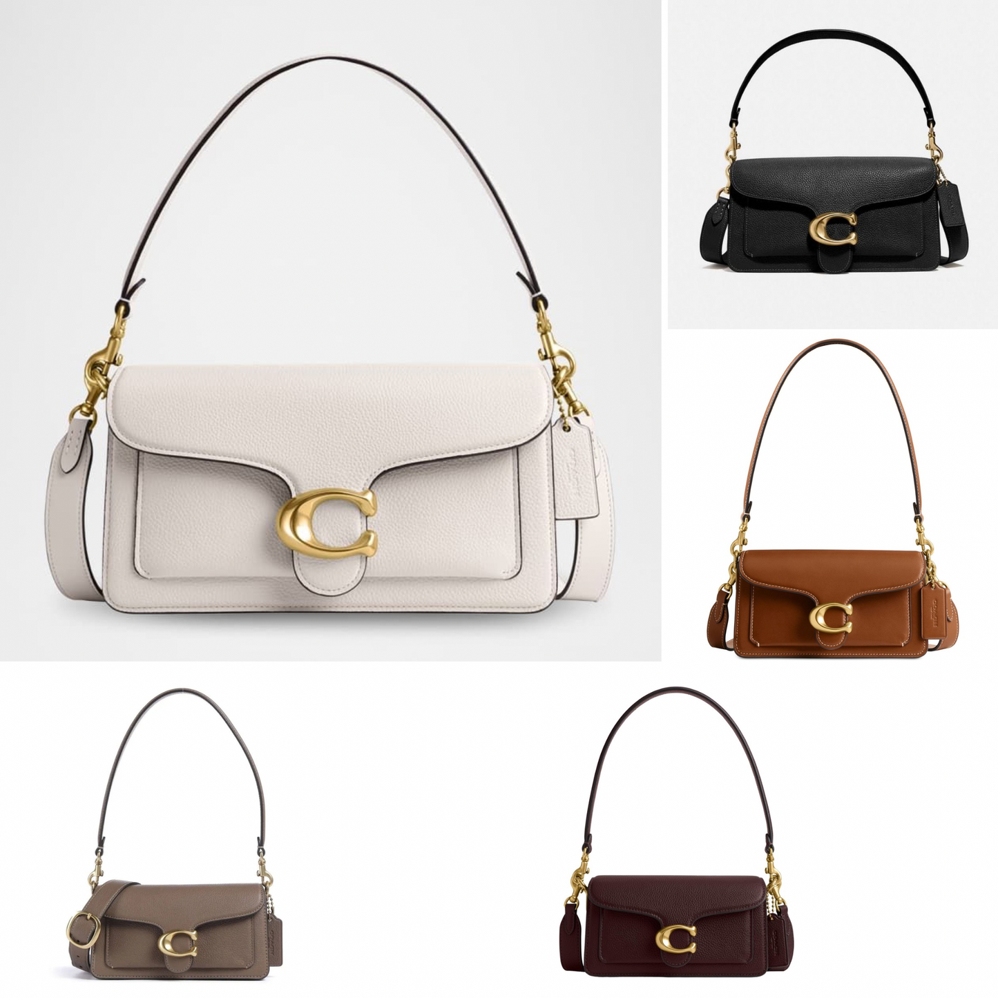 TABBY COACH SHOULDER BAG (WITH BOX) (IMMEDIATE DELIVERY AVAILABLE)