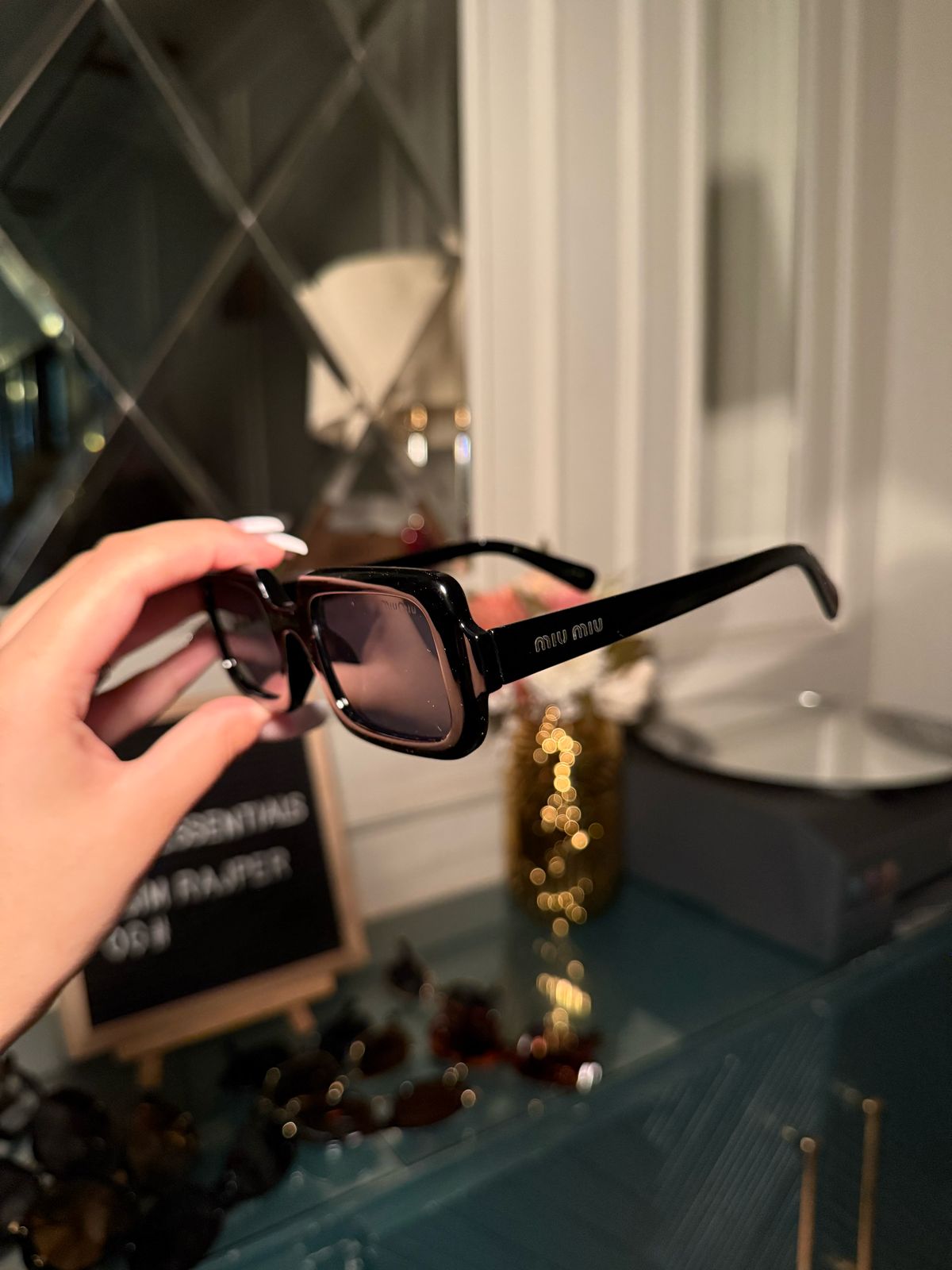 Miu Miu square glasses (IMMEDIATE DELIVERY AVAILABLE)