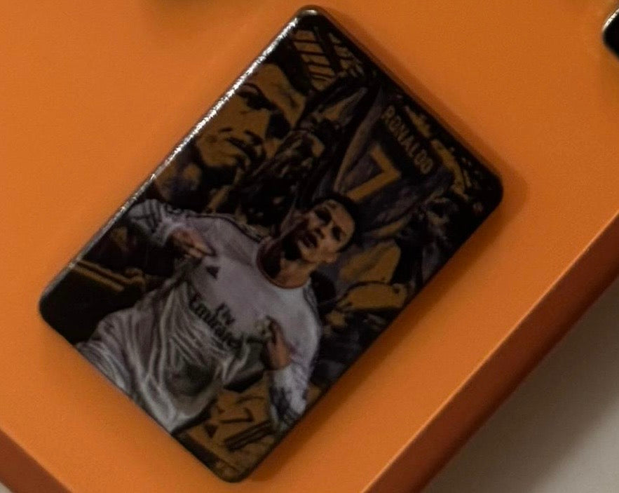 Ronaldo Metal Phone Sticker