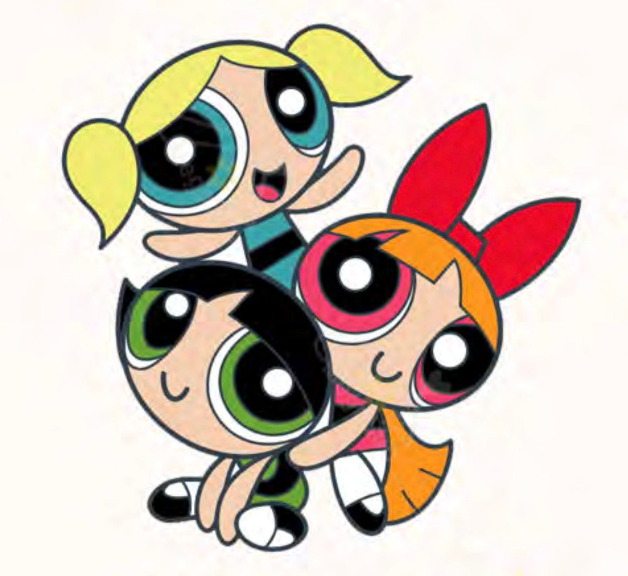 Power Puff Girls Metal Phone Sticker