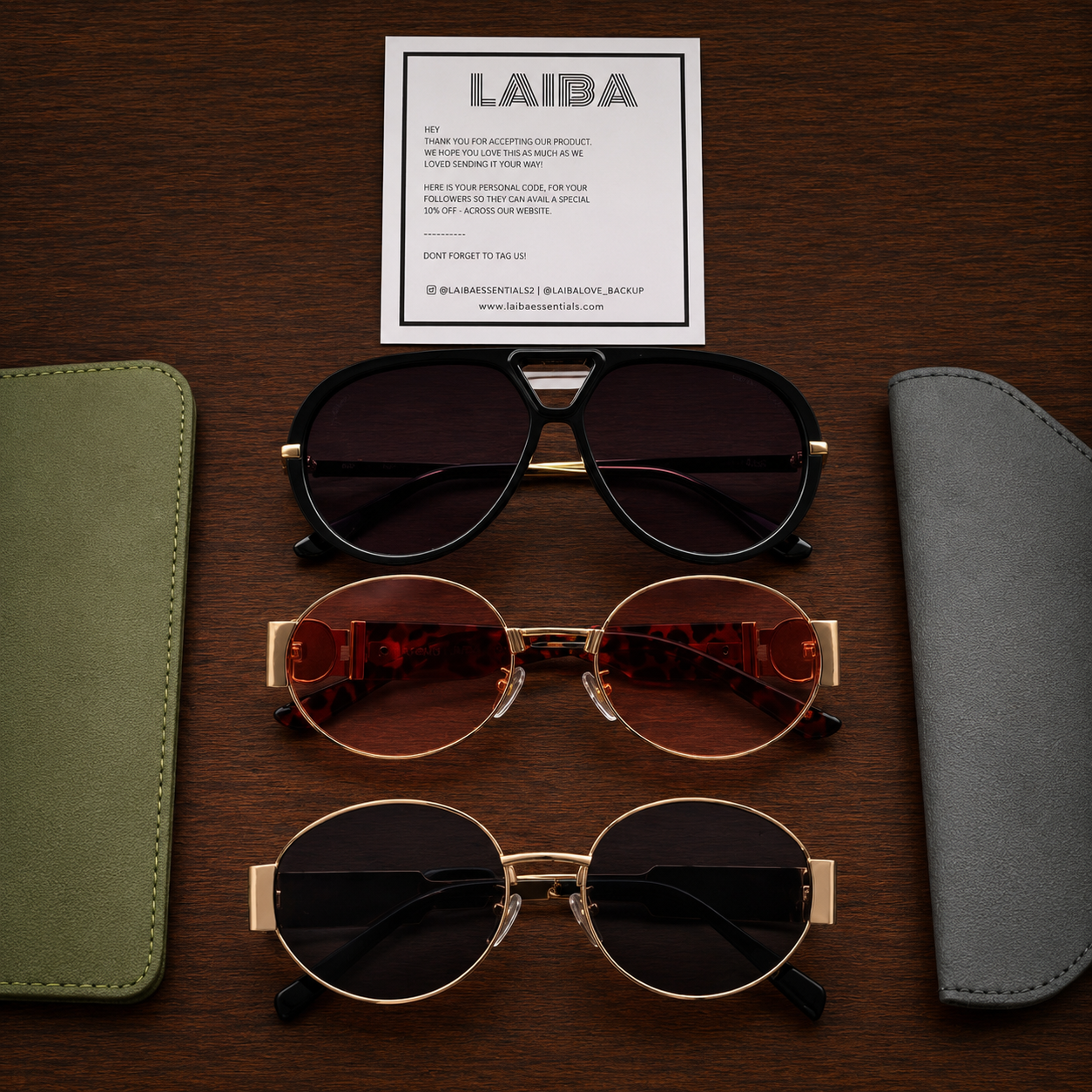 3pcs Branded Glasses Value pack 2