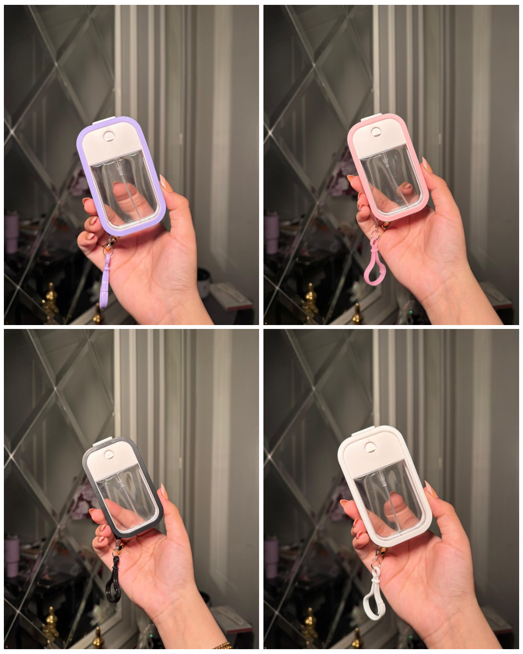 Portable Perfume / sanitizer spray container