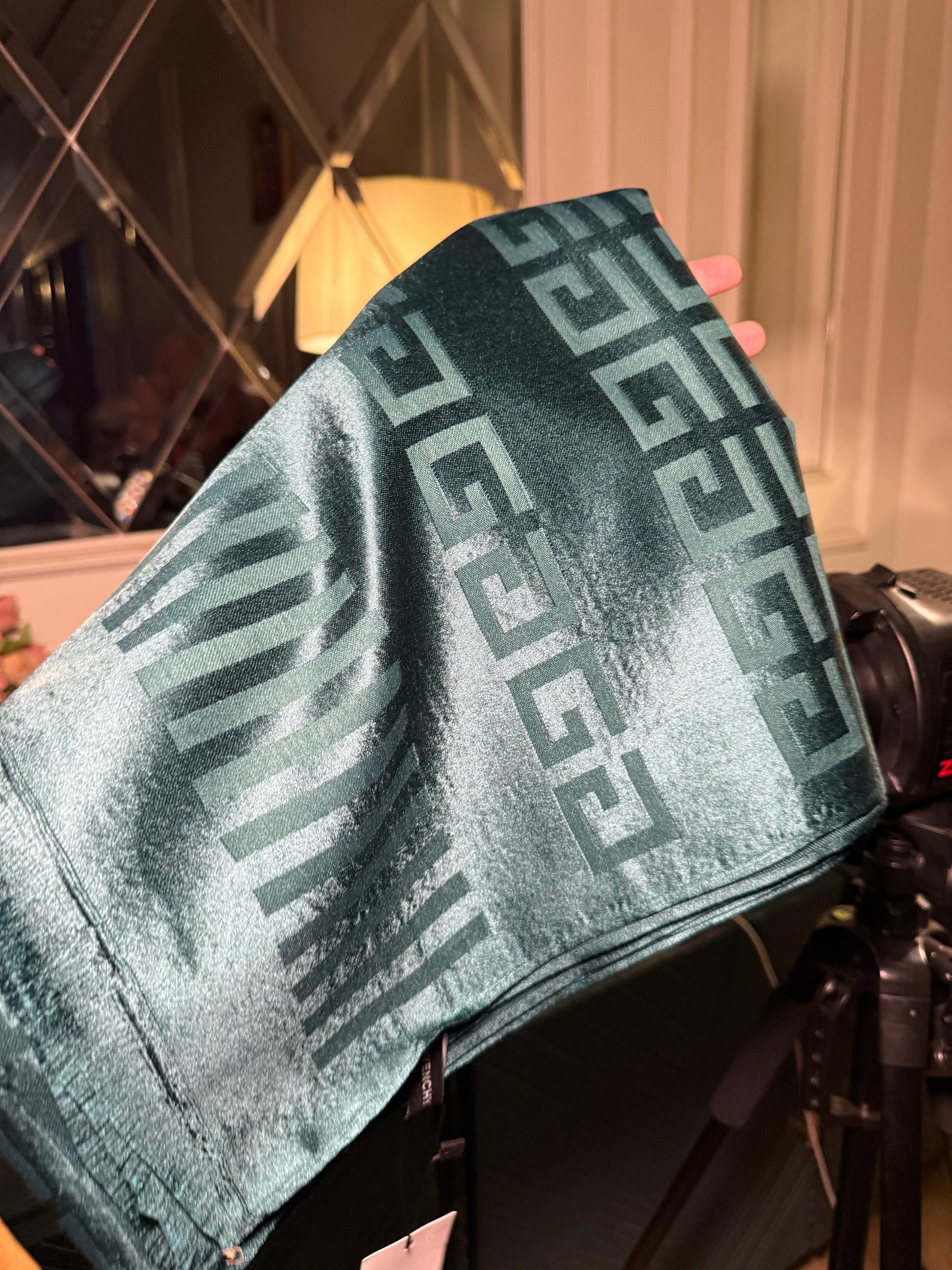 GIVENCHY Green scarf/ stole (IMMEDIATE DELIVERY AVAILABLE)