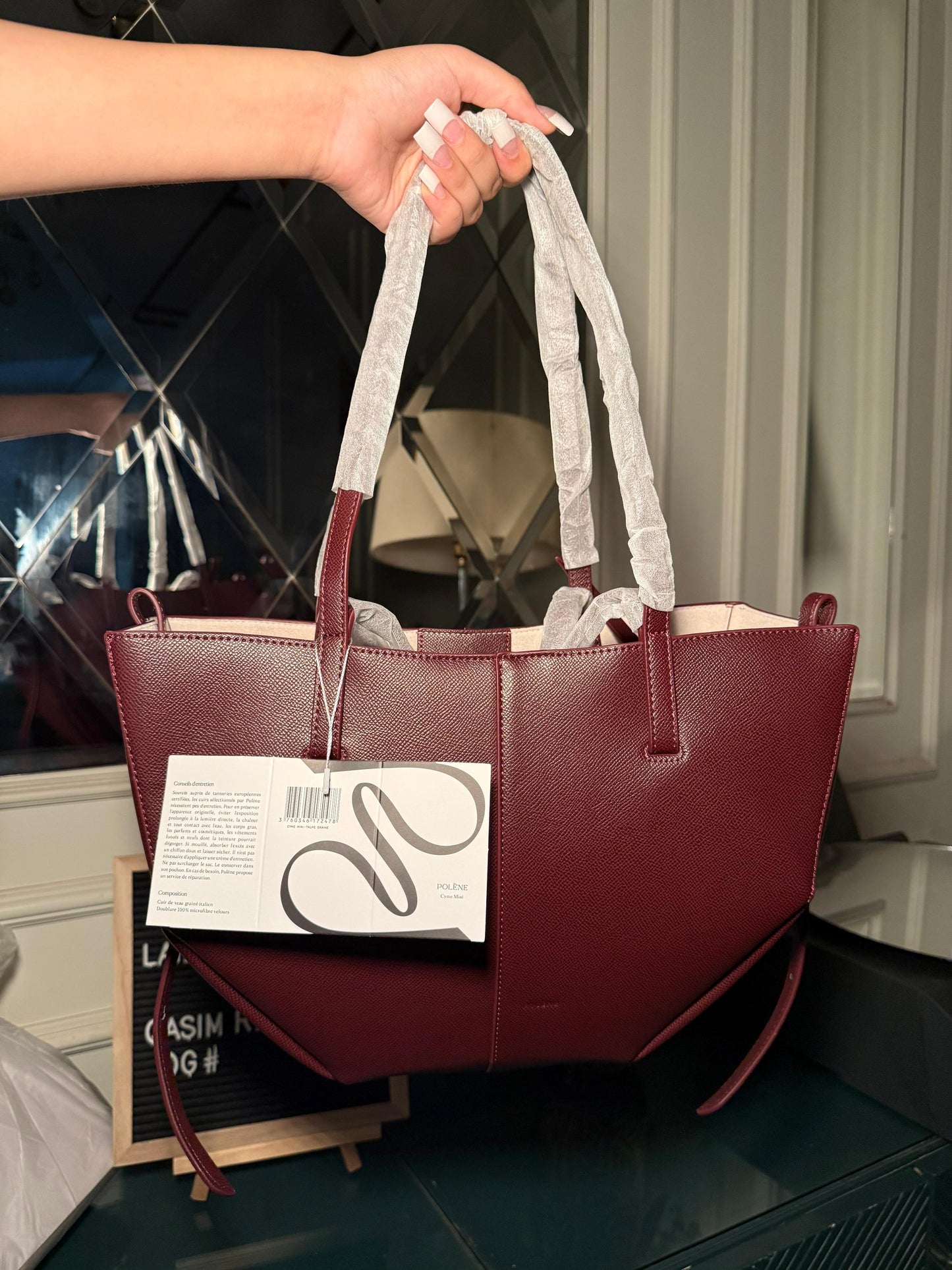 Mahroon Mini Polene Cyme (IMMEDIATE DELIVERY AVAILABLE)