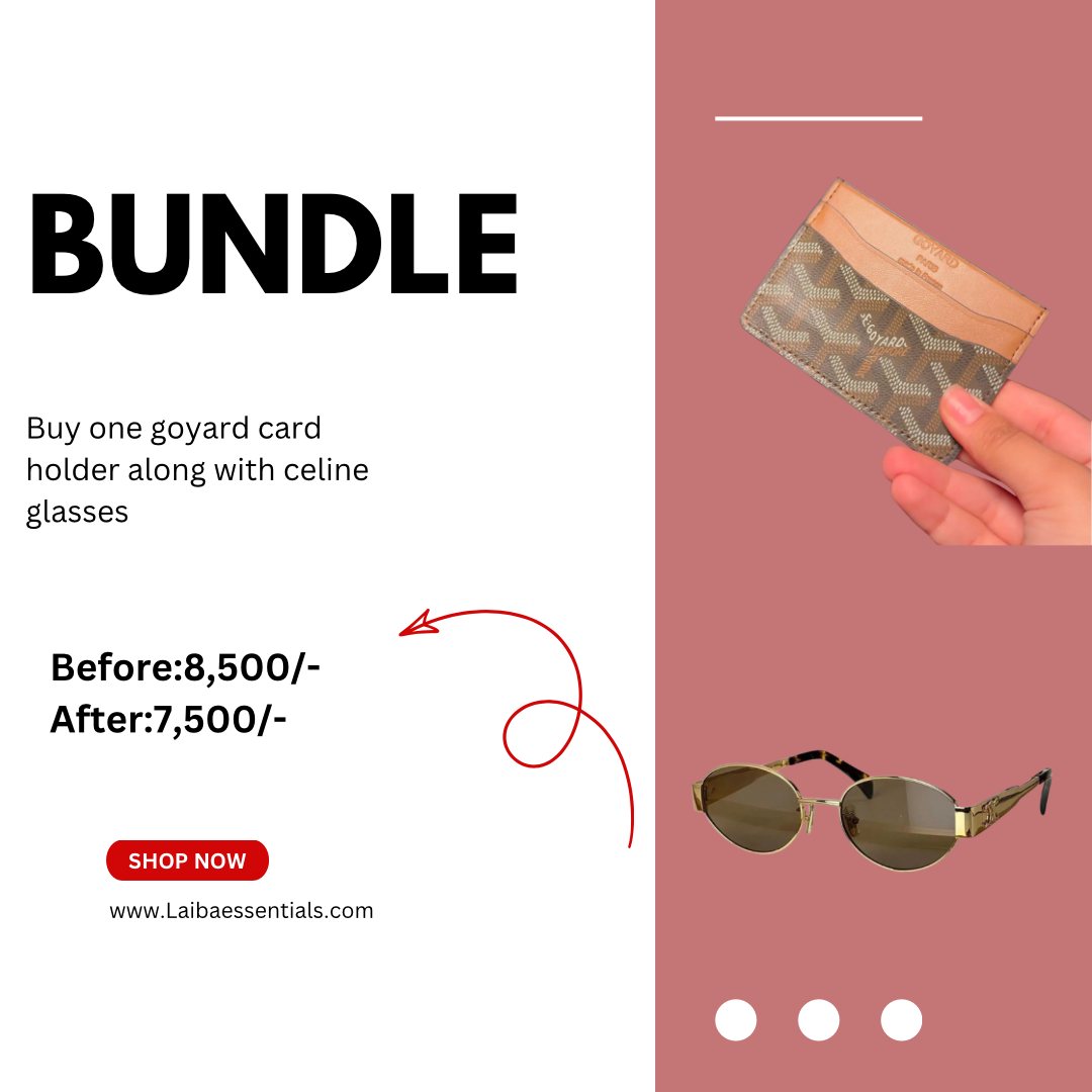1 Goyard card holder and Celine glasses Bundle 11