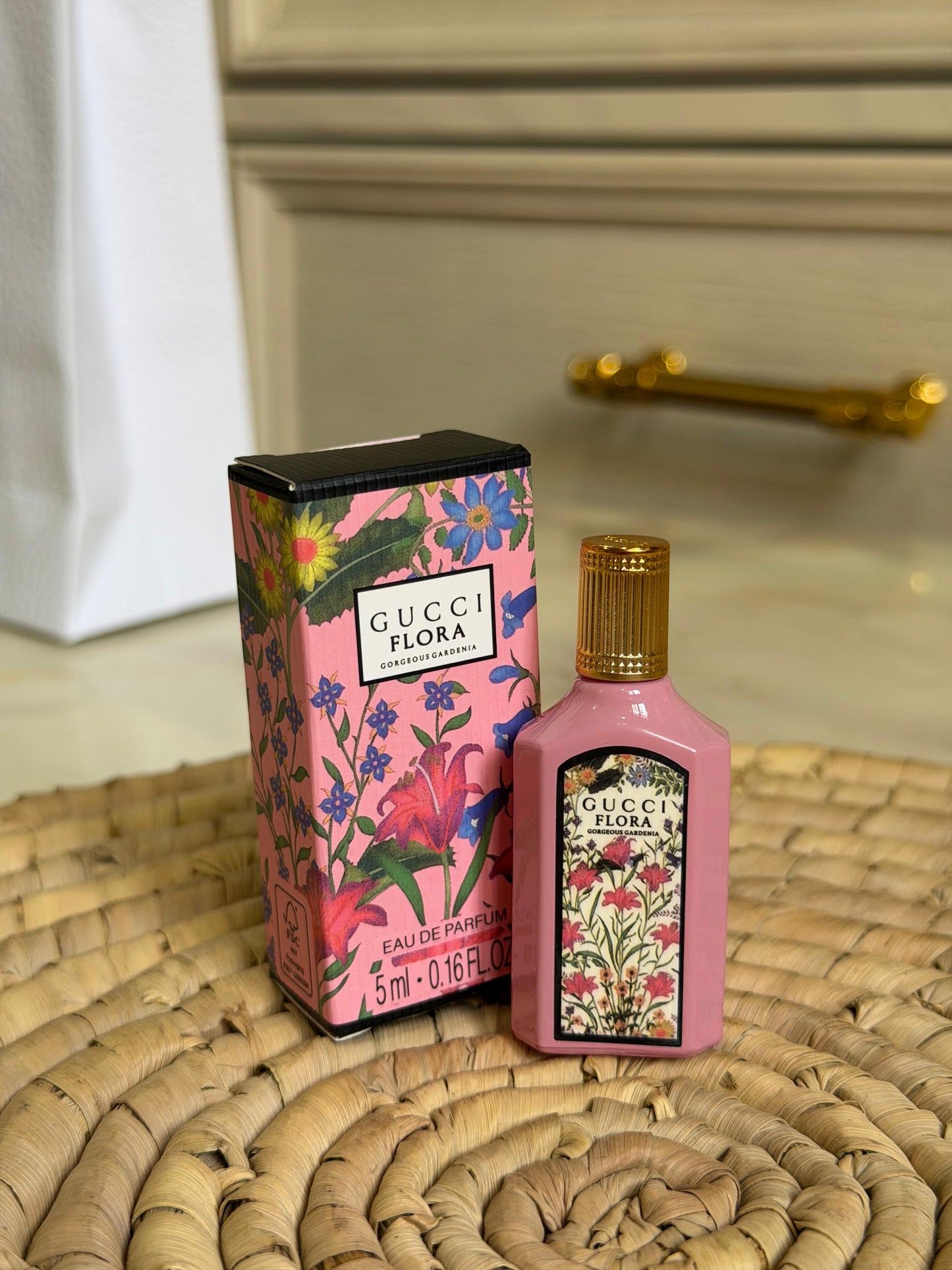 5ml Gucci Flora Gorgeous Gardenia β Mini Perfume (IMMEDIATE DELIVERY AVAILABLE)
