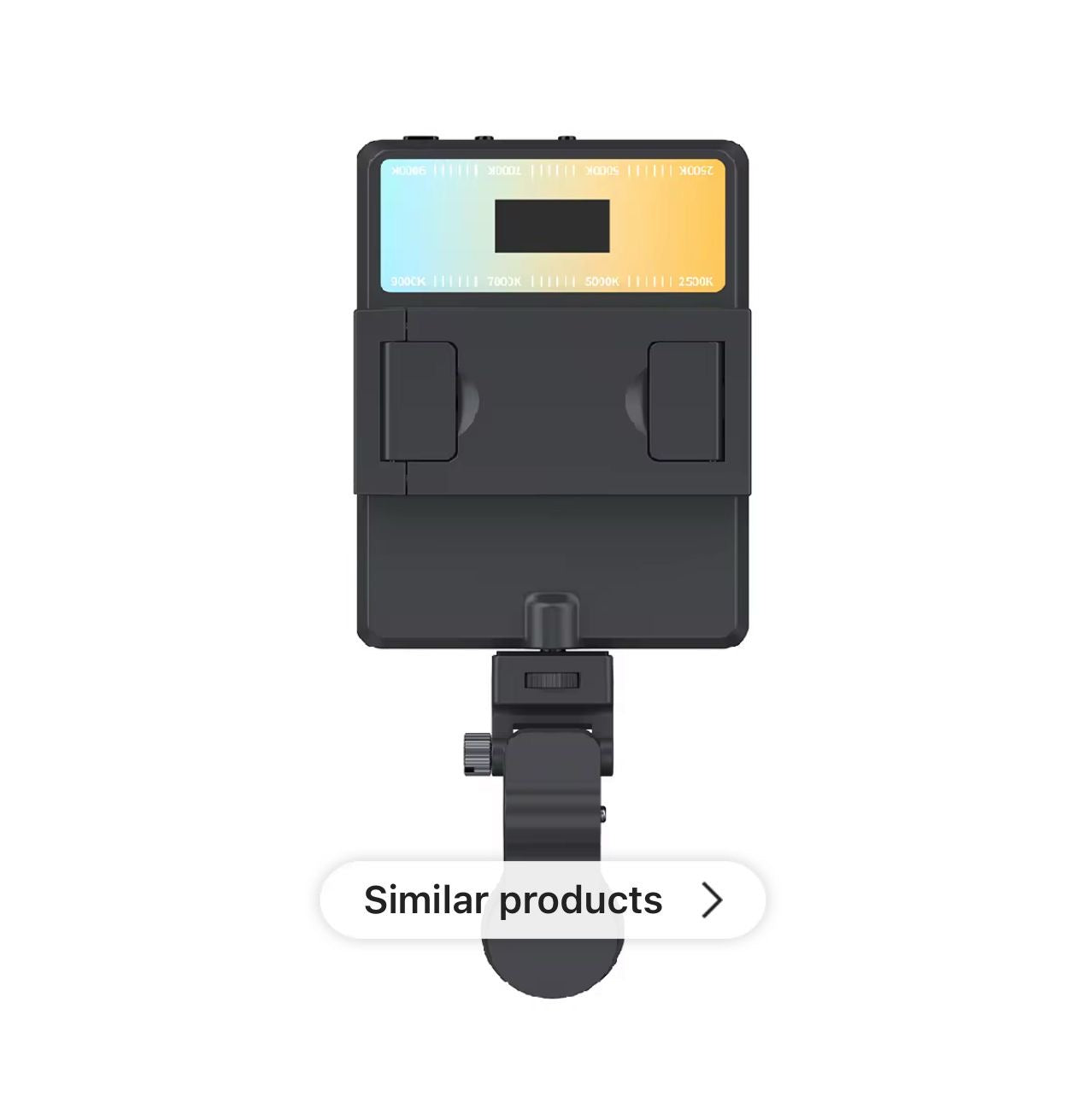 Coloured RGB led portable fill light