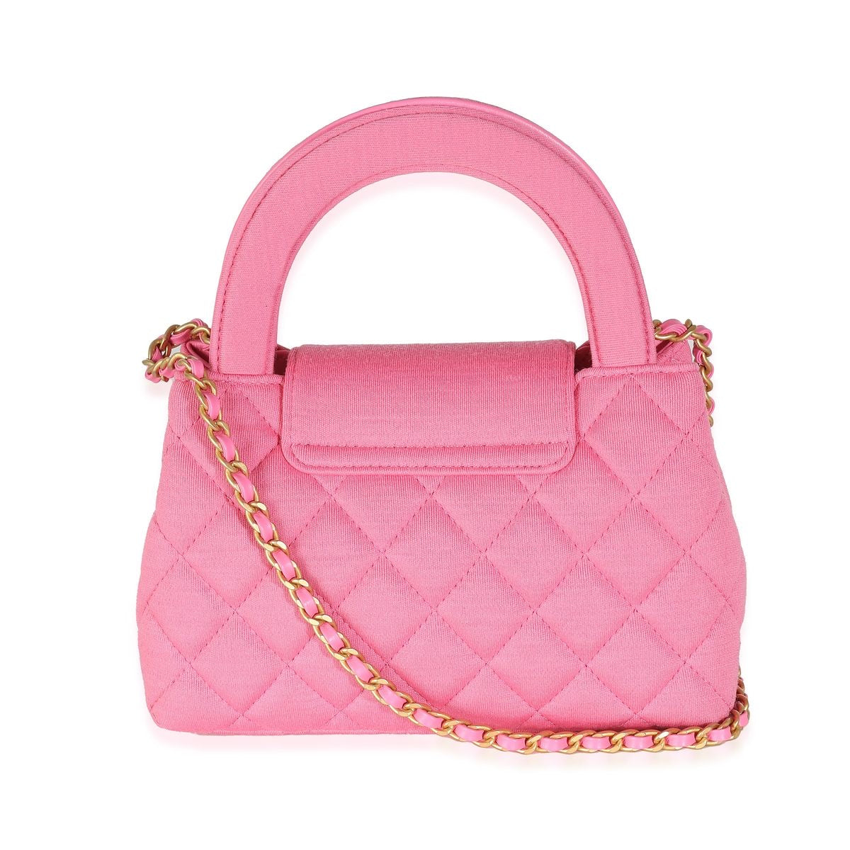 Pink Chanel small Kelly shopper bag (WITHOUT BOX) (IMMEDIATE DELIVERY AVAILABLE)
