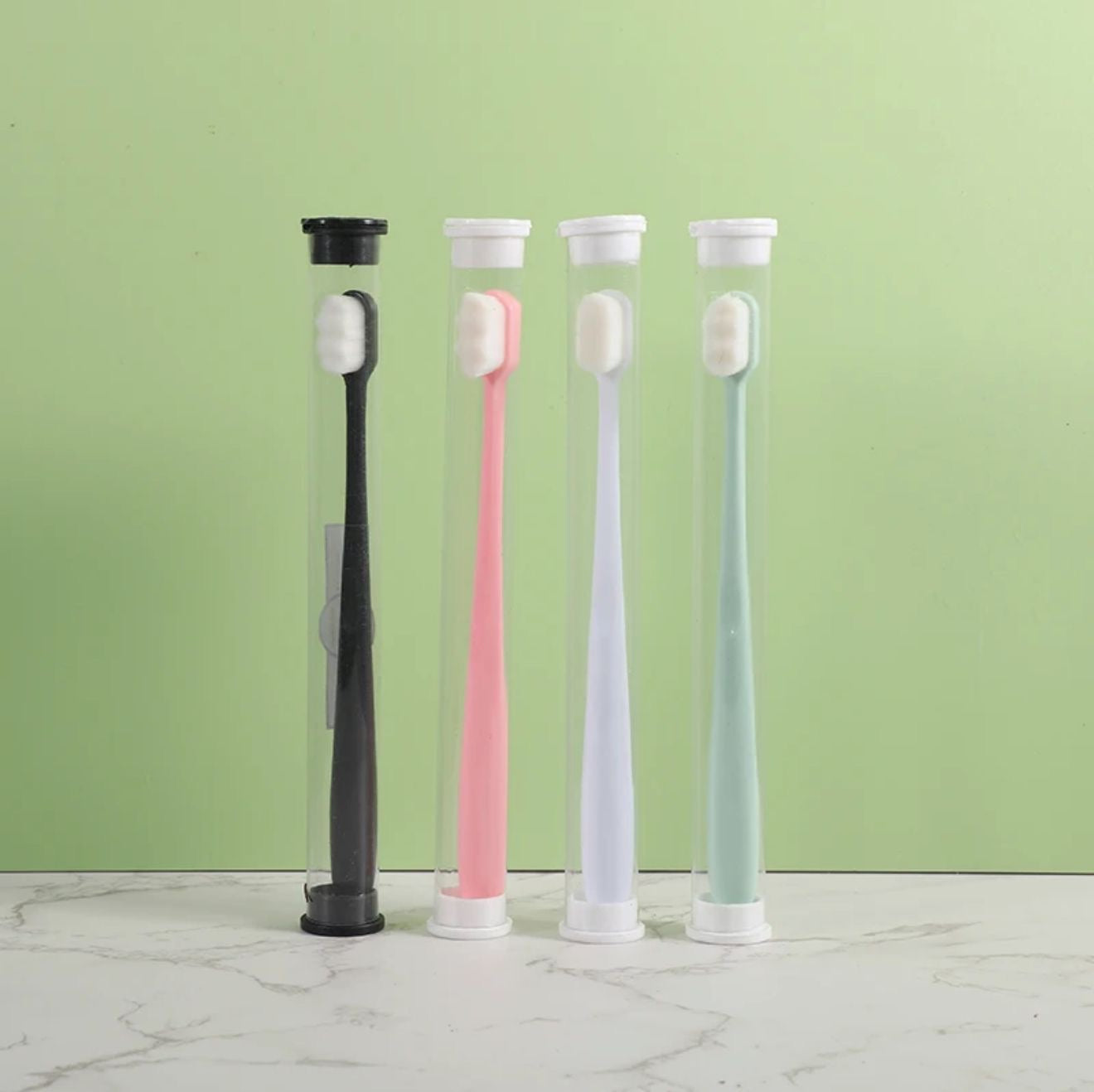 Soft bristle tooth brush