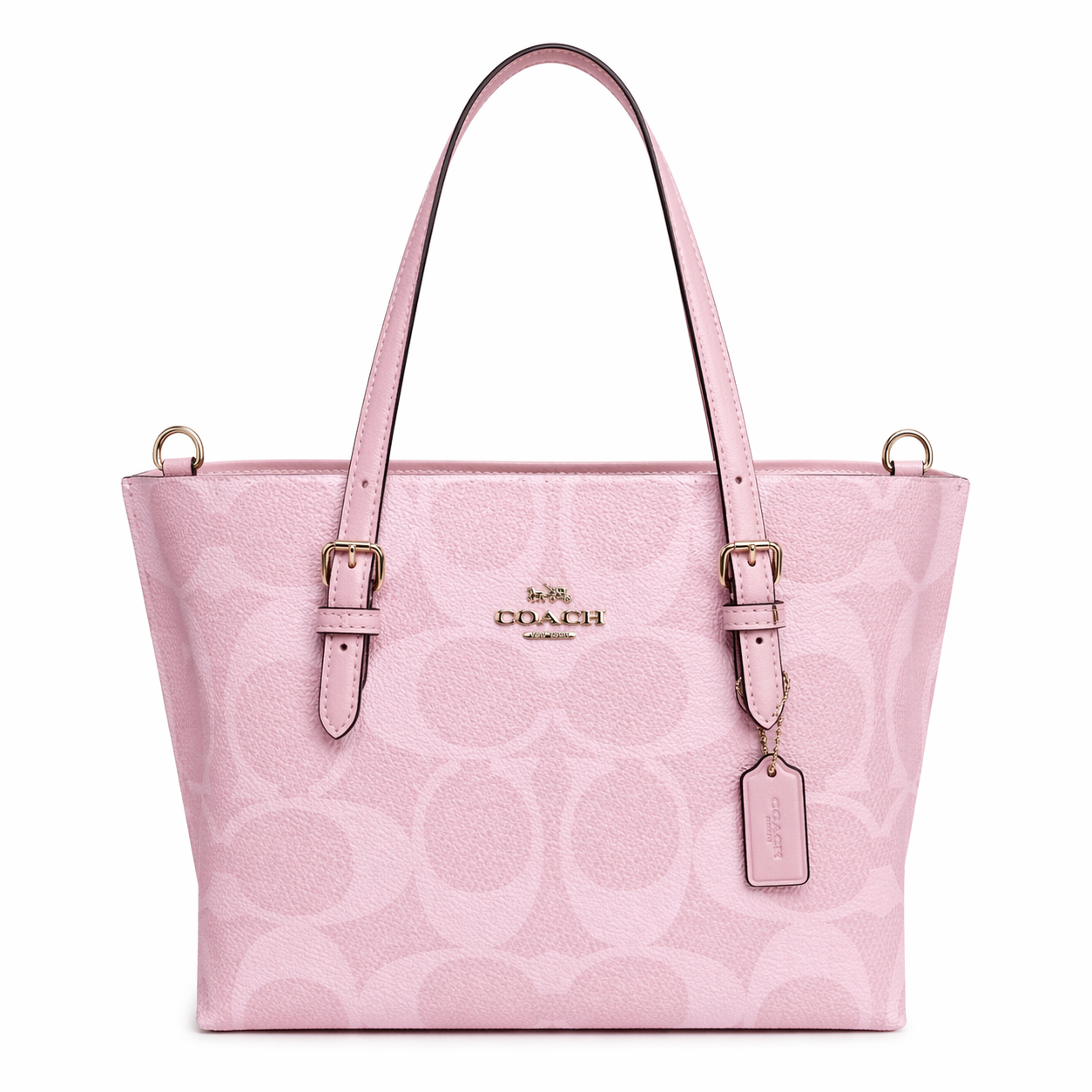 Coach City Tote in Signature Canvas – Pink (IMMEDIATE DELIVERY AVAILABLE) PROPER PACKAGING