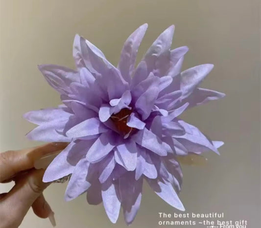 Lilac Bloom  hair Claw