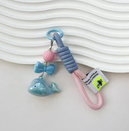 Blue Ocean Buddy bag charm keychain
