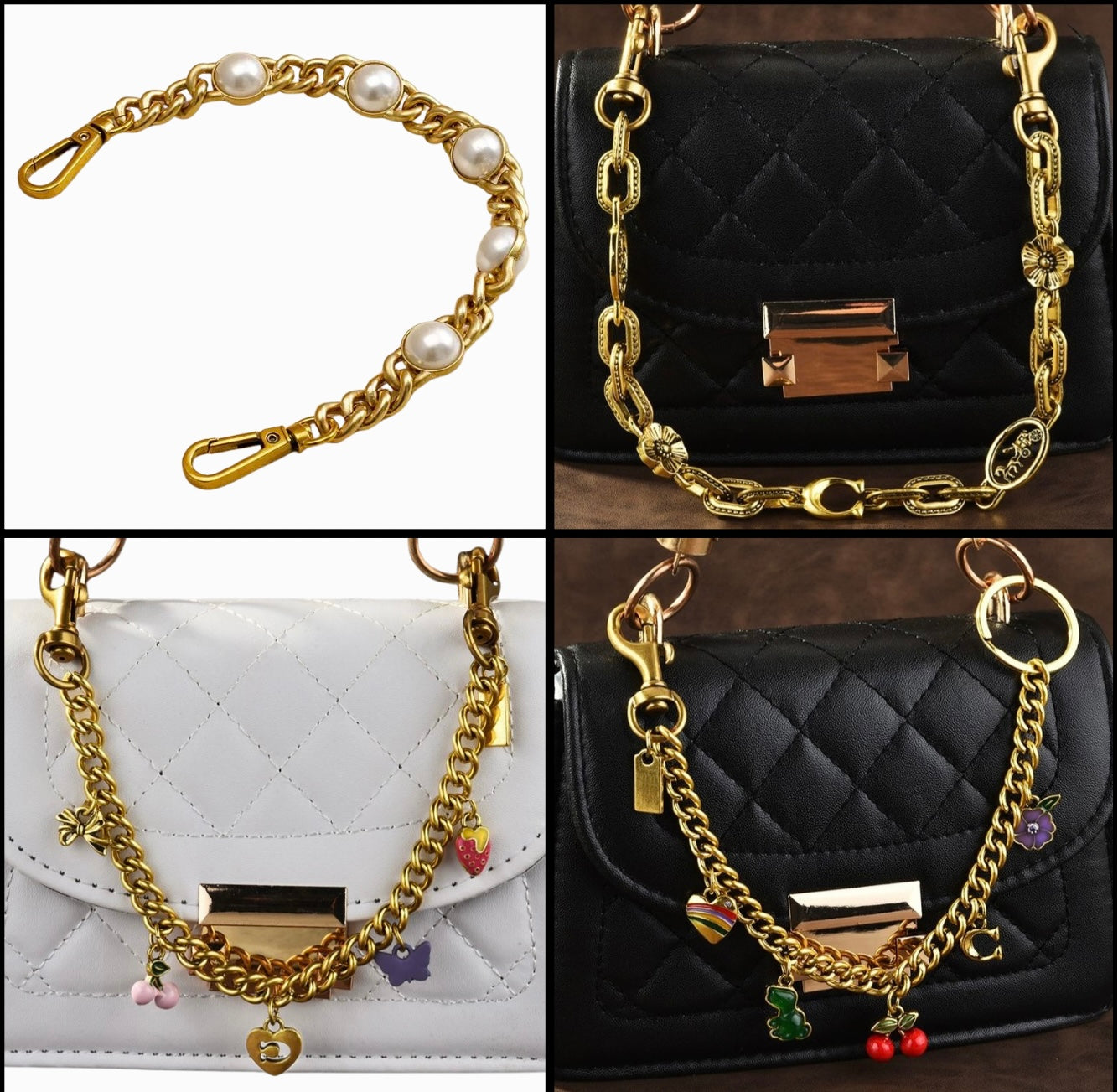 Coach Bag charms chain