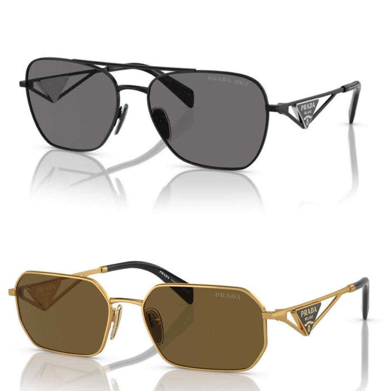 Prada metal frame glasses (IMMEDIATE DELIVERY AVAILABLE)
