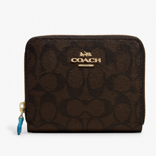 Black Coach Printed Wallet (IMMEDIATE DELIVERY AVAILABLE)