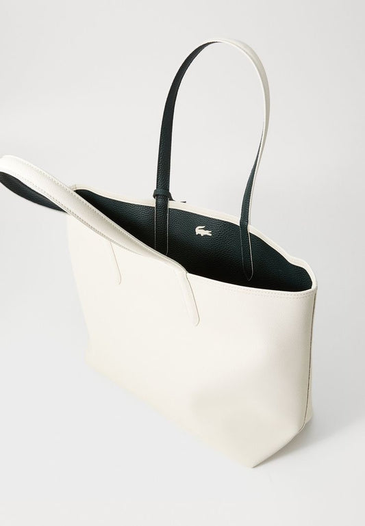 White with Black lacoste tote bag (IMMEDIATE DELIVERY AVAILABLE)