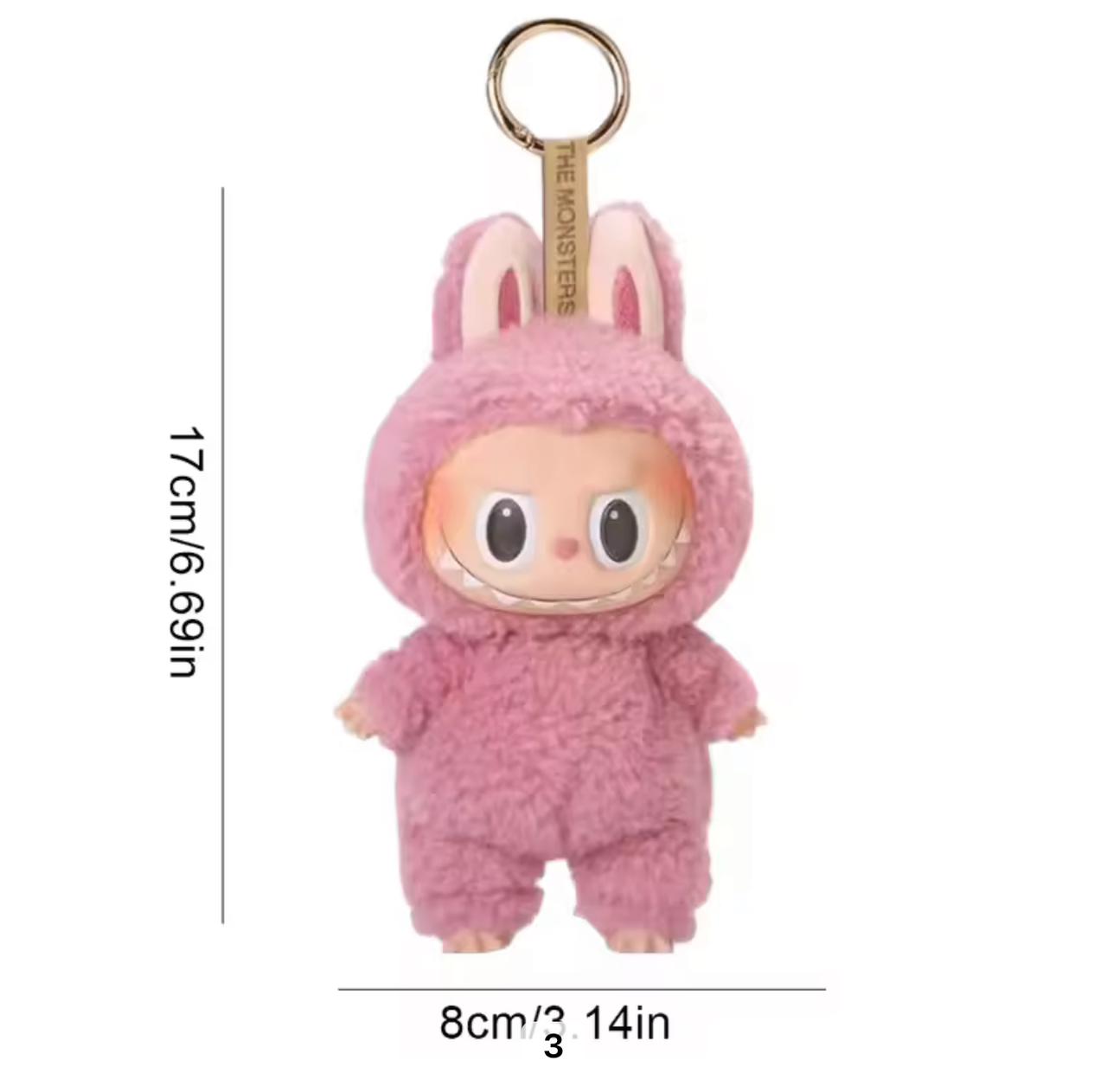 Labubu keychain charm (immediate delivery)
