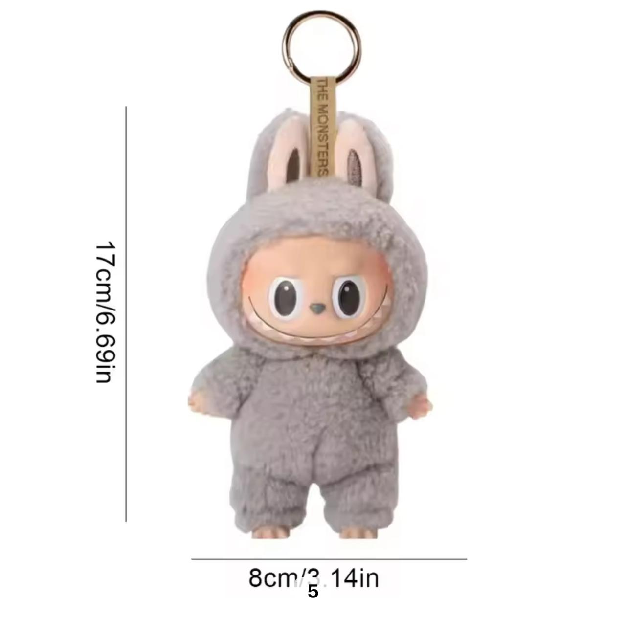 Labubu keychain charm (immediate delivery)