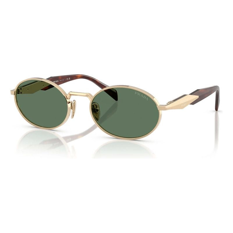 Green Prada Oval Sunglasses (PR 55XS series)