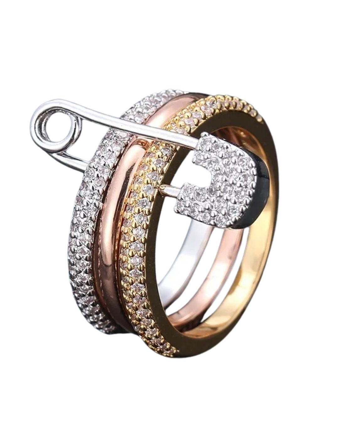Dior Tribales Safety Pin Ring (Immediate Delivery Available)