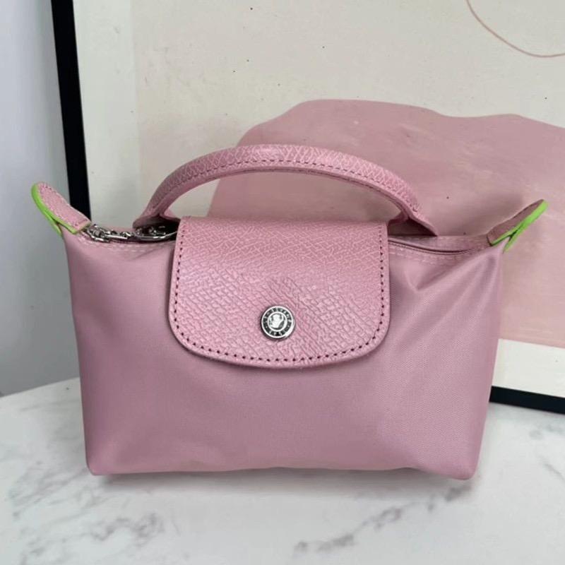 Dusty pink with pink flap Mini champ bags with long straps high quality (15-20 days delivery time)