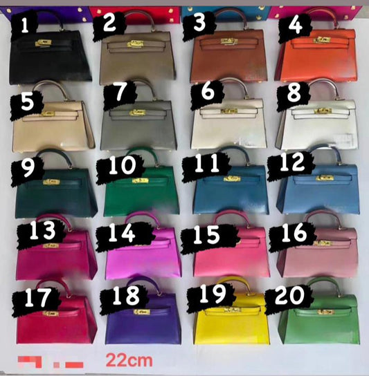 Mini kelly bag 22cm (pre order)