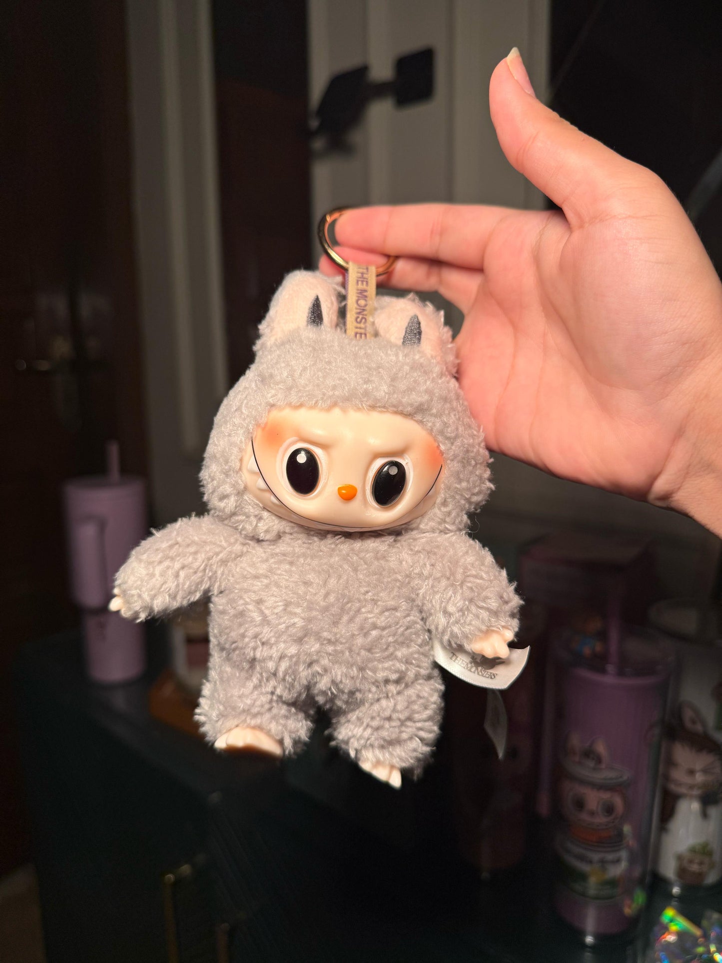 Labubu keychain Charm sesame charm (IMMEDIATE DELIVERY)