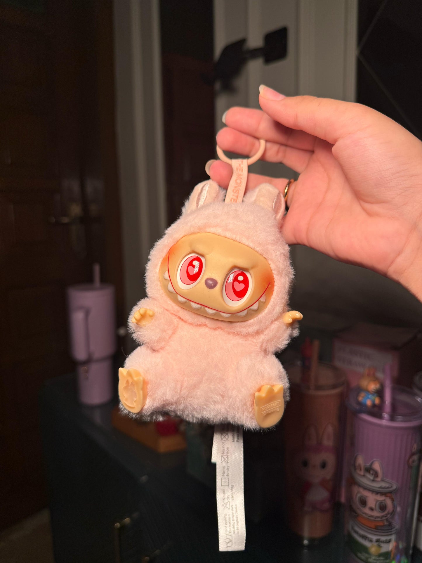 Minty Labubu keychain Charm (IMMEDIATE DELIVERY)