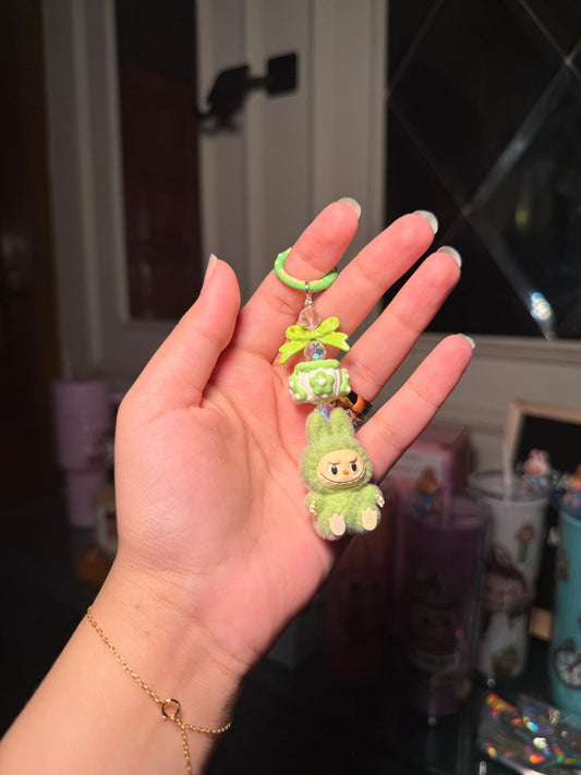 Foresty Labubu keychain Charm