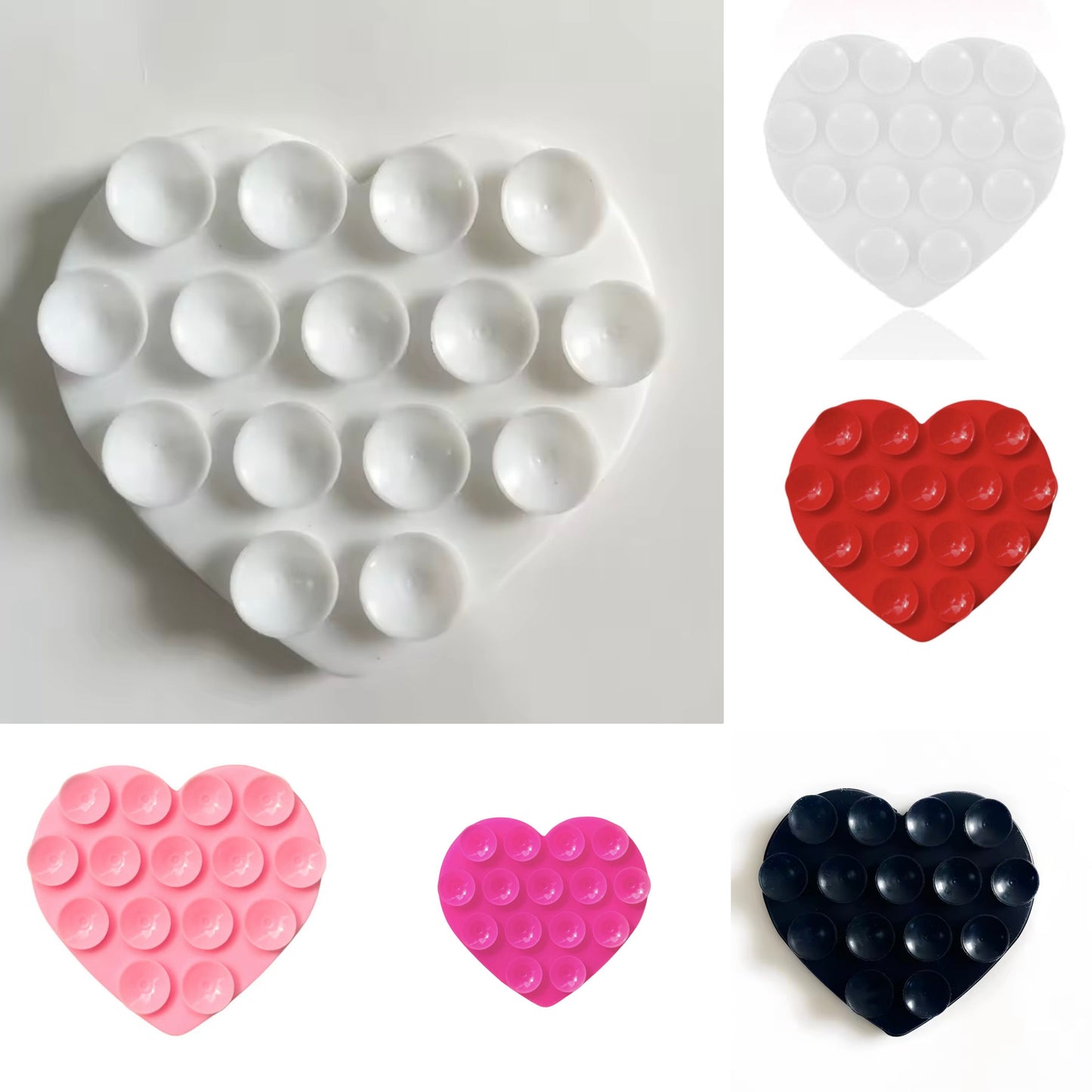 Single side heart grippy