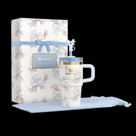 Blue printed Stanley 20oz