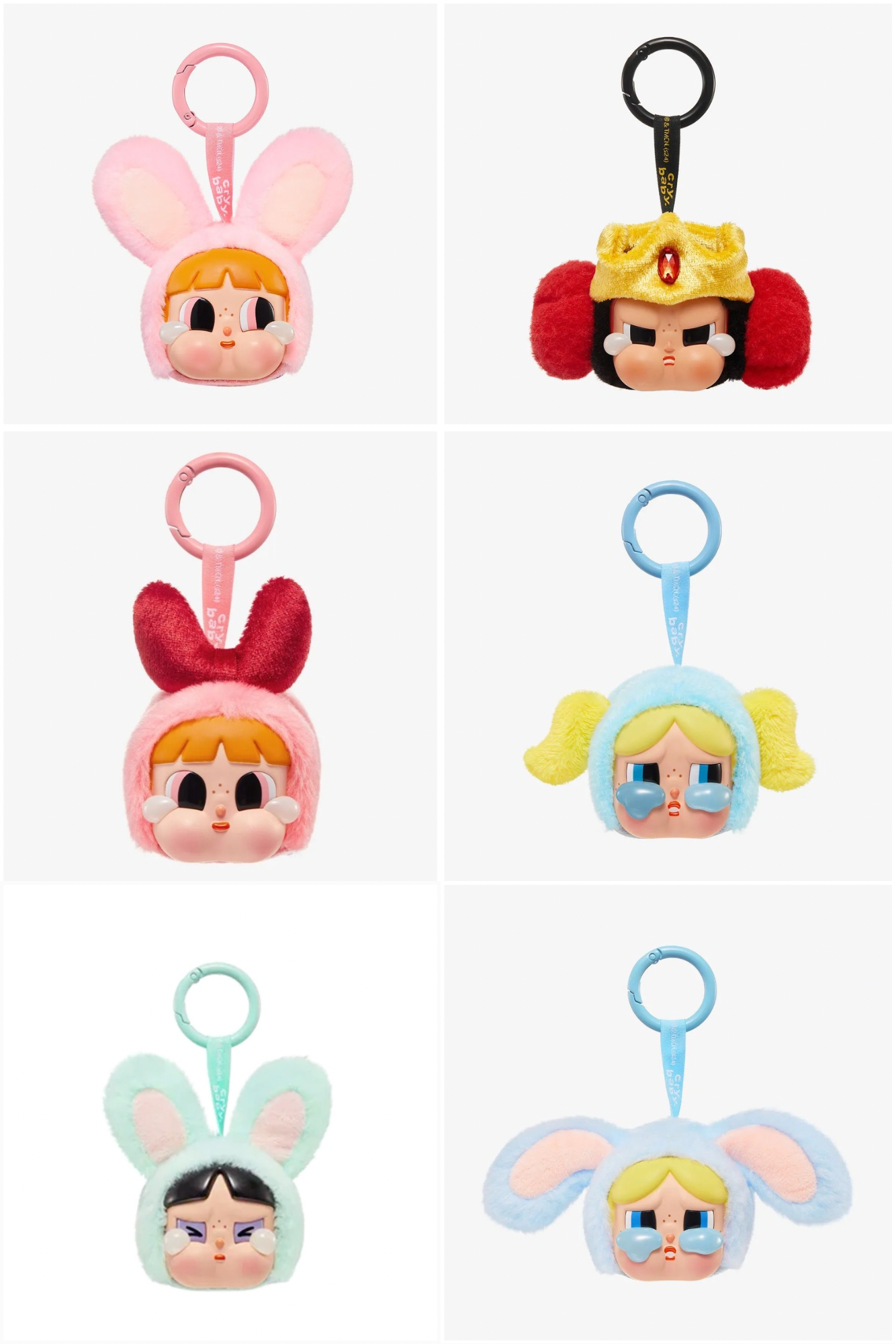 POWER PUFF GIRLS BAG CHARMS (immediate delivery available)