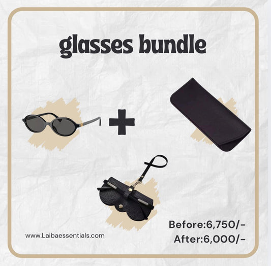 Black miu miu glasses bundle
