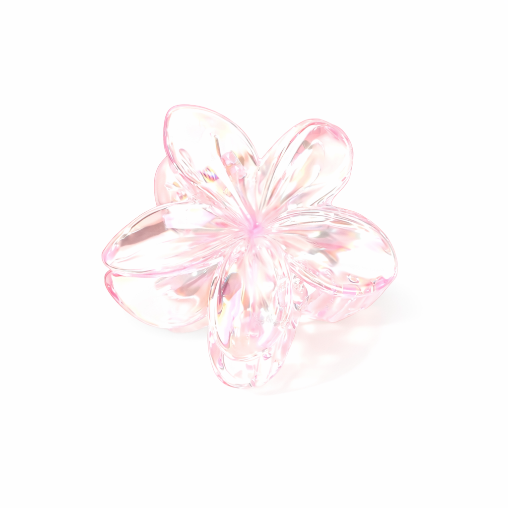 Transparent hair claw Clips